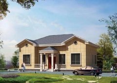 農(nóng)村20萬(wàn)左右輕鋼別墅戶型圖片