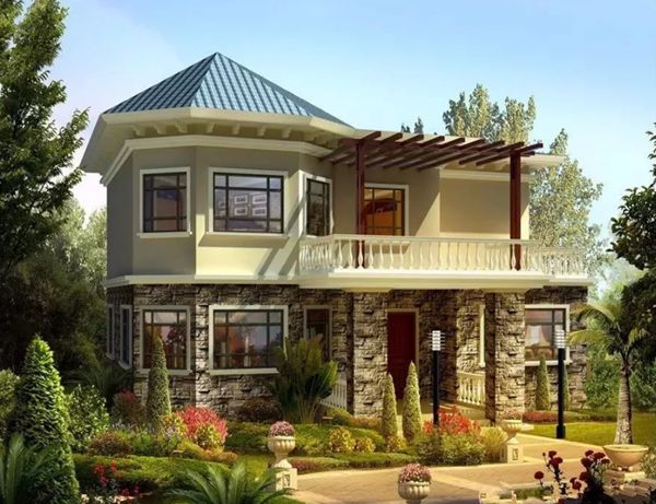 兩層樓的輕鋼別墅造價多少錢？(圖1)