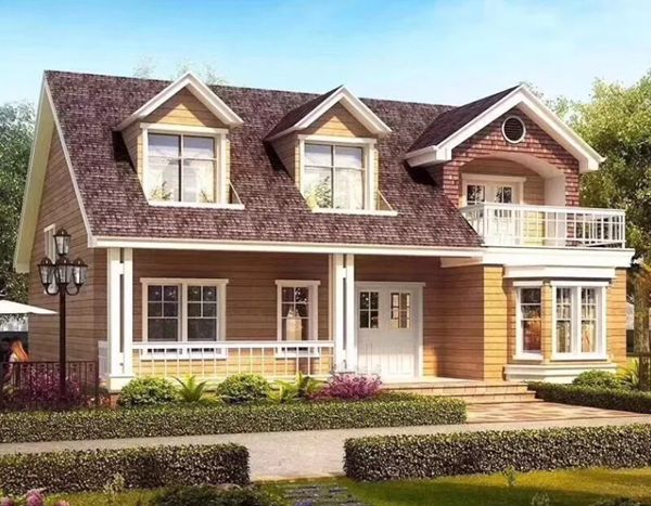 農村房子太老土？輕鋼別墅讓房子一點也不土(圖2)