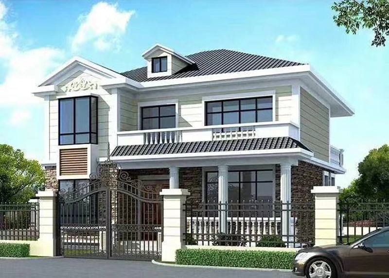 輕鋼別墅用的都是什么材料?(圖2) 睿婕輕鋼別墅