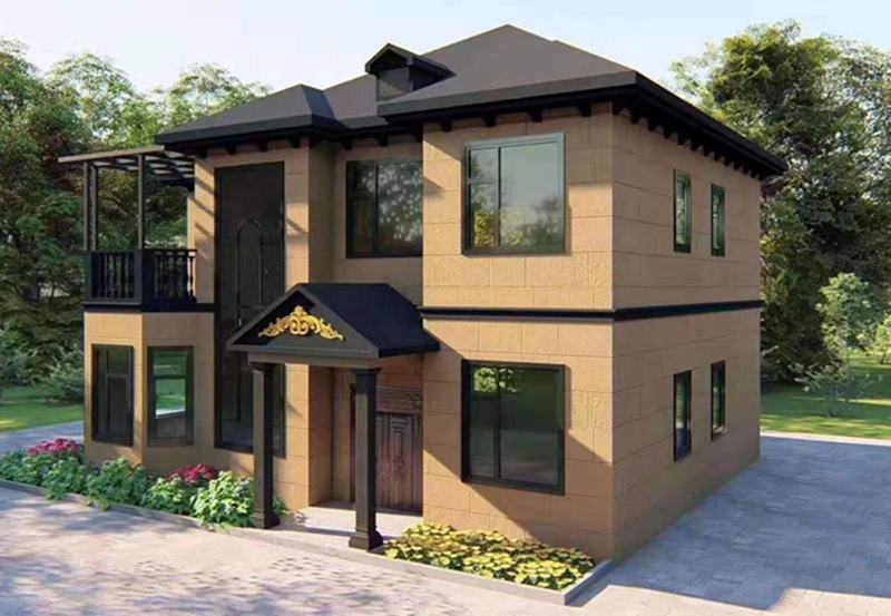 輕鋼別墅都適合搭建什么類型的房屋?(圖1) 睿婕輕鋼別墅