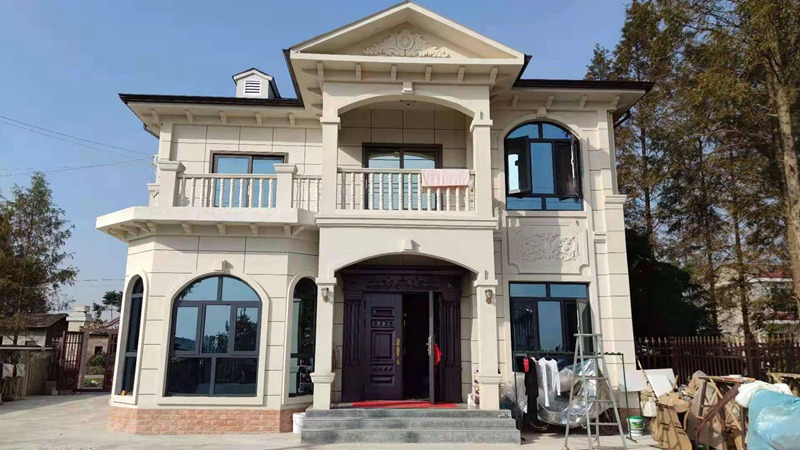 農村最便宜的建房方式是磚混或者框架結構嗎?(圖2) 睿婕輕鋼別墅