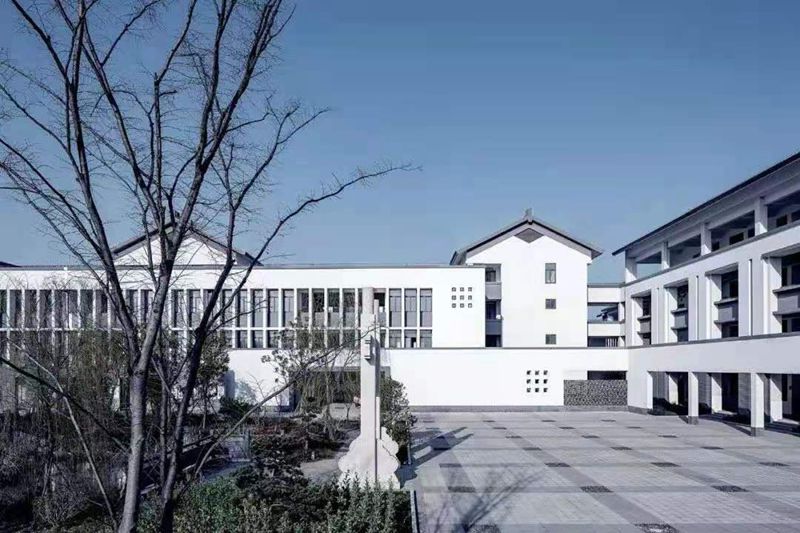 學(xué)校該有的樣子,打卡輕鋼網(wǎng)紅基地,“新中式”學(xué)校建筑(圖16) 睿婕輕鋼別墅