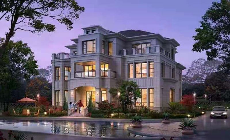 120平方輕鋼別墅要多少錢 ?(圖1) 睿婕輕鋼別墅