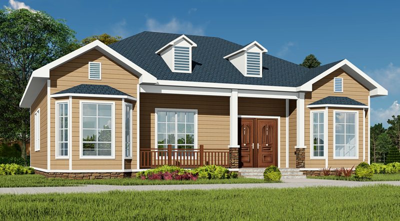 “梅雨季”看輕鋼別墅如何抵御南方的霉雨天?會生銹?不可能!(圖5) 睿婕輕鋼別墅