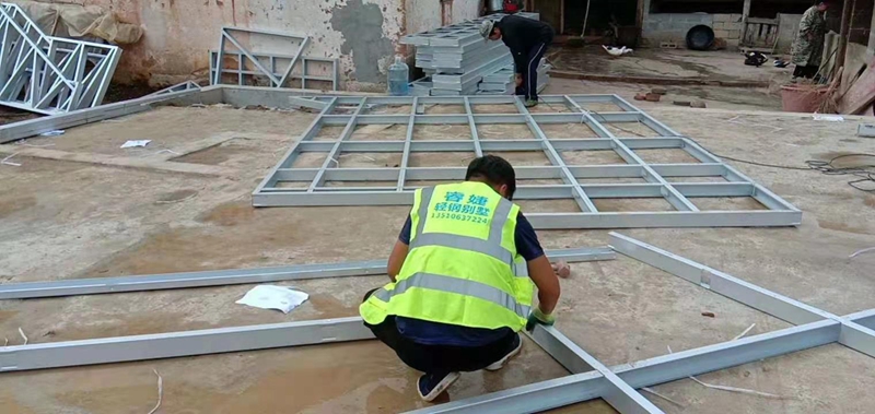 新型裝配式全鋼結構建筑優點解析(圖3) 睿婕輕鋼別墅