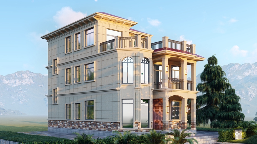 鋼結構別墅外墻材料有哪些種類？