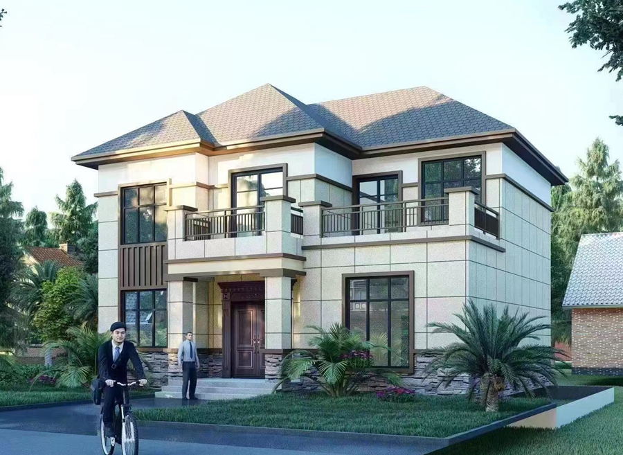 輕鋼別墅可以設(shè)計哪些風(fēng)格？(圖2)