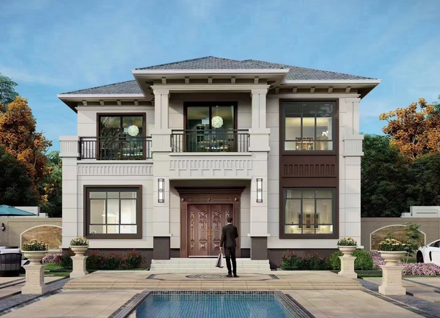 輕鋼別墅可以設(shè)計哪些風(fēng)格？(圖3)