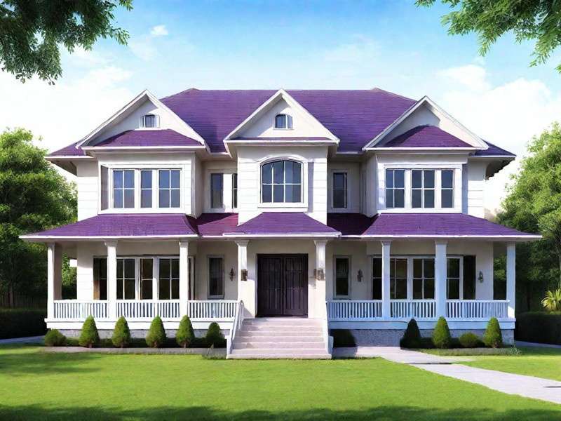 輕鋼別墅外觀是什么材料做的？