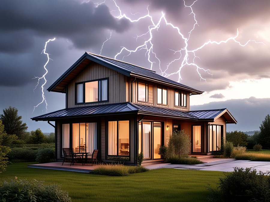 輕鋼別墅雷雨天氣有危險嗎？睿婕為你揭曉答案