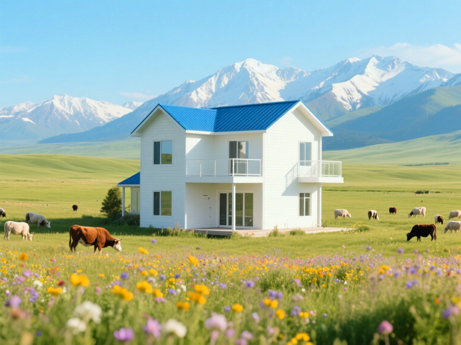 輕鋼別墅適合在新疆建嗎？睿捷輕鋼別墅為您詳細(xì)分析